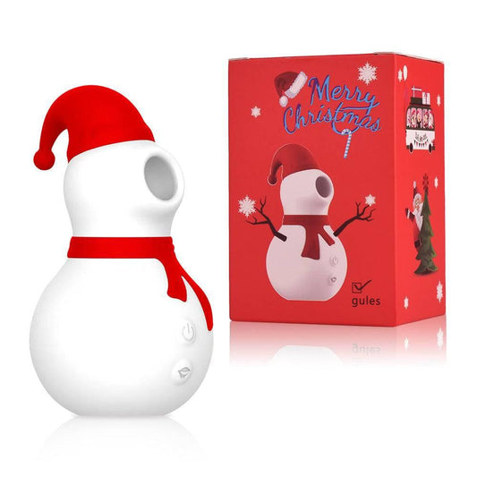 Christmas Snowman Rechargeable Electric Clitoral Vibrator - Passion Pulse Adult