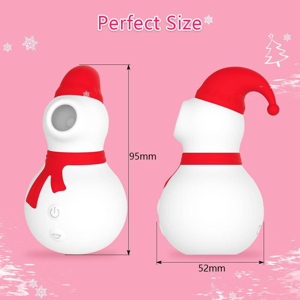 Christmas Snowman Rechargeable Electric Clitoral Vibrator - Passion Pulse Adult