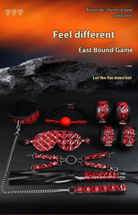 SM Eight-Piece Bondage Kit - Passion Pulse Adult