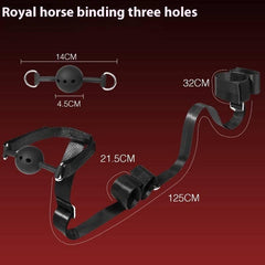 SM Kit: Clamps, Handcuffs, Oral Balls - Passion Pulse Adult