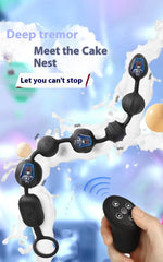 Unique Shape Beaded Anal Plug - Passion Pulse Adult