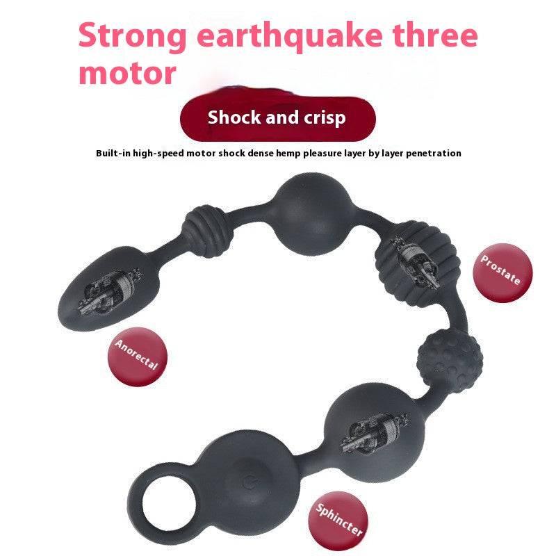 Unique Shape Beaded Anal Plug - Passion Pulse Adult