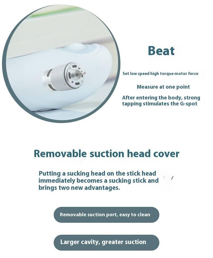 Heated and bendable massage vibrator for women - Passion Pulse Adult