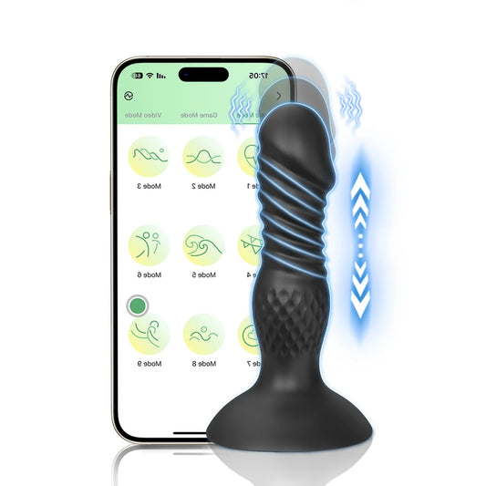 Vibrador PASSION PULSE con aplicación Bluetooth para hombres, estimulador de próstata remoto