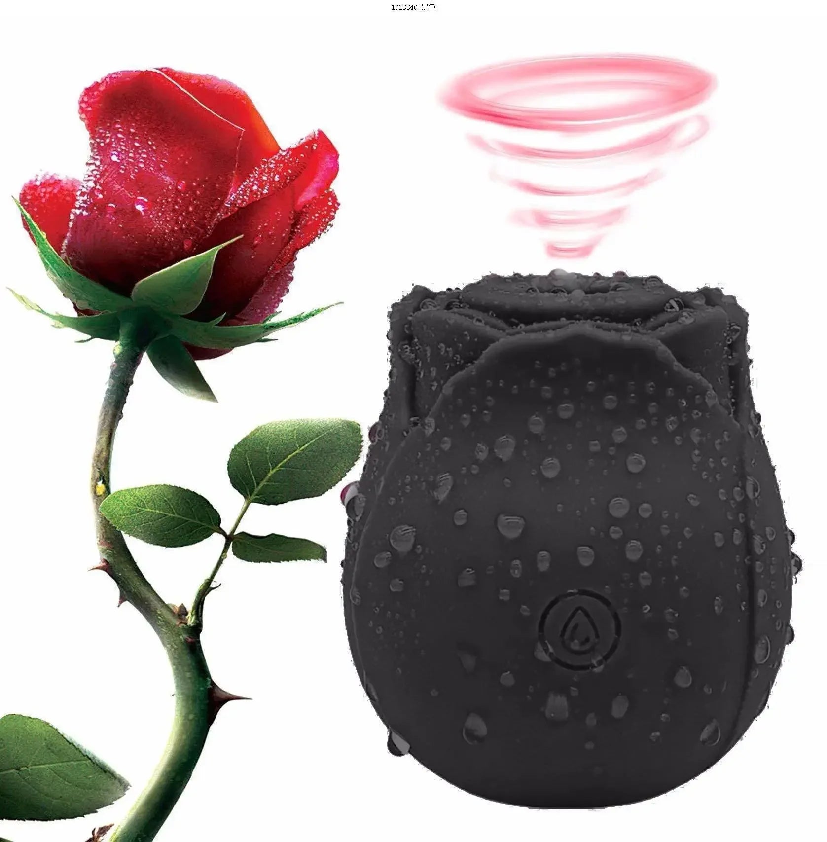 Mini Rose Vibrators – 10-Mode Sucking Clitoral Stimulator for Women (USB Rechargeable) - Passion Pulse Adult