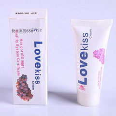 Love Kiss Edible Fruit-Flavored Lubricant – Grape Oral Massage Gel for Male and Female Intimacy, 25ml - Passion Pulse Adult