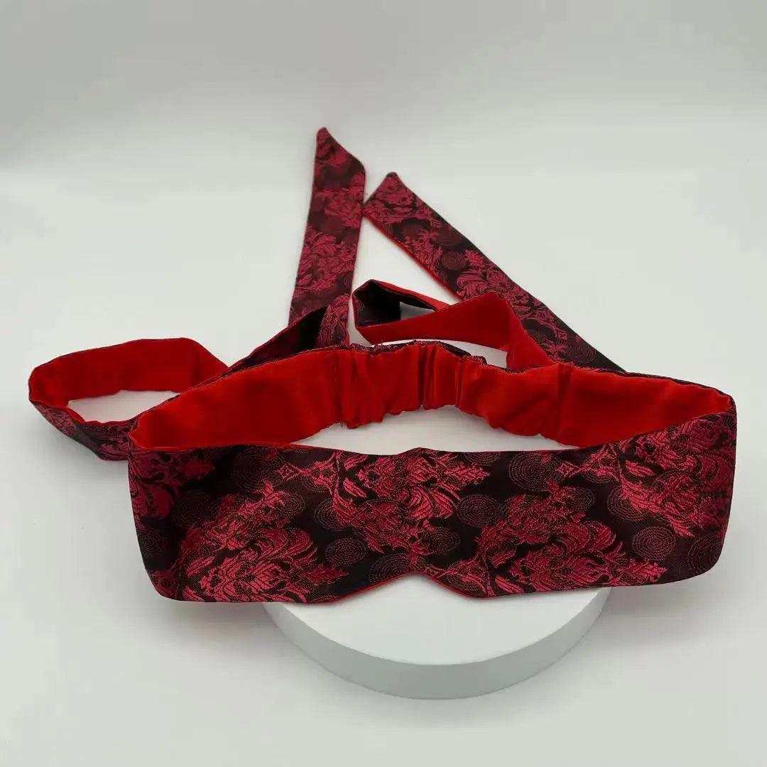 Lace BDSM Bondage Handcuffs & Blindfold Set – Erotic Role Play Accessories for Couples - Passion Pulse Adult