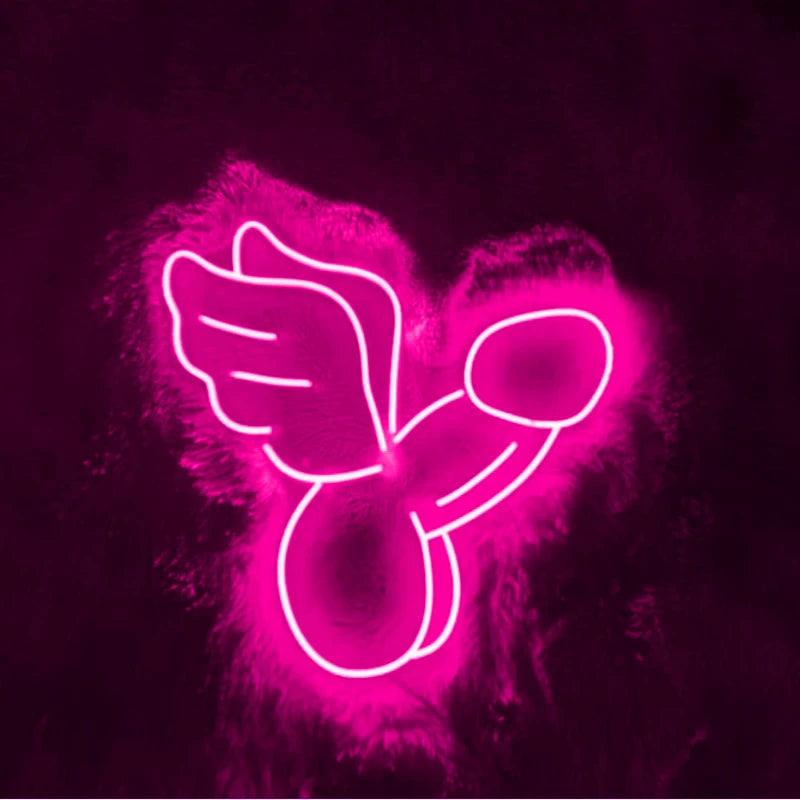 Ineonlife LED Sexy Man Neon Sign – Male Symbol Wall Decor for Bedroom & Anime Room - Passion Pulse Adult