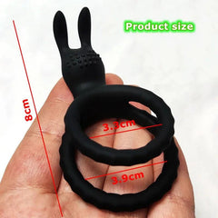 Silicone Penis Ring – Reusable Cock Ring for Enlargement & Delay - Passion Pulse Adult