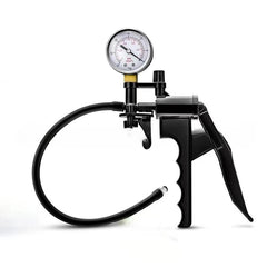 Electric Vacuum Pump with Manual Handle – Penis & Anal Pump with Pressure Gauge - Passion Pulse Adult
