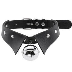 Harajuku Punk Rock Rivet Goth Choker | PU Leather Collar with Heart, Cross & Spikes | Hip Hop Bondage Jewelry for Women - Passion Pulse Adult