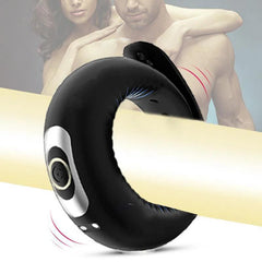 10 Vibration Silicone Vibrating Cock Ring – Remote Control & Waterproof - Passion Pulse Adult
