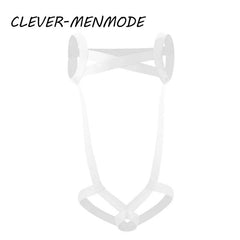 Men's Sexy Adult Penis Hole One-Piece Harness – BDSM Restraint & Dick Ring Underwear - Passion Pulse Adult