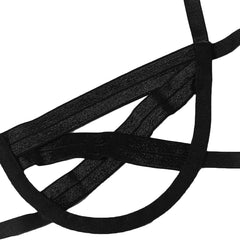 Sexy Mesh Hollow Out Bra and Brief Set – Seamless, Underwire Design with Front Closure and Applique Decoration - Passion Pulse Adult