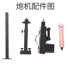 BDSM Adjustable Split-Leg Chair with Restraints – Carbon Steel Bondage Furniture for Couples Roleplay and Fetish Play - Passion Pulse Adult