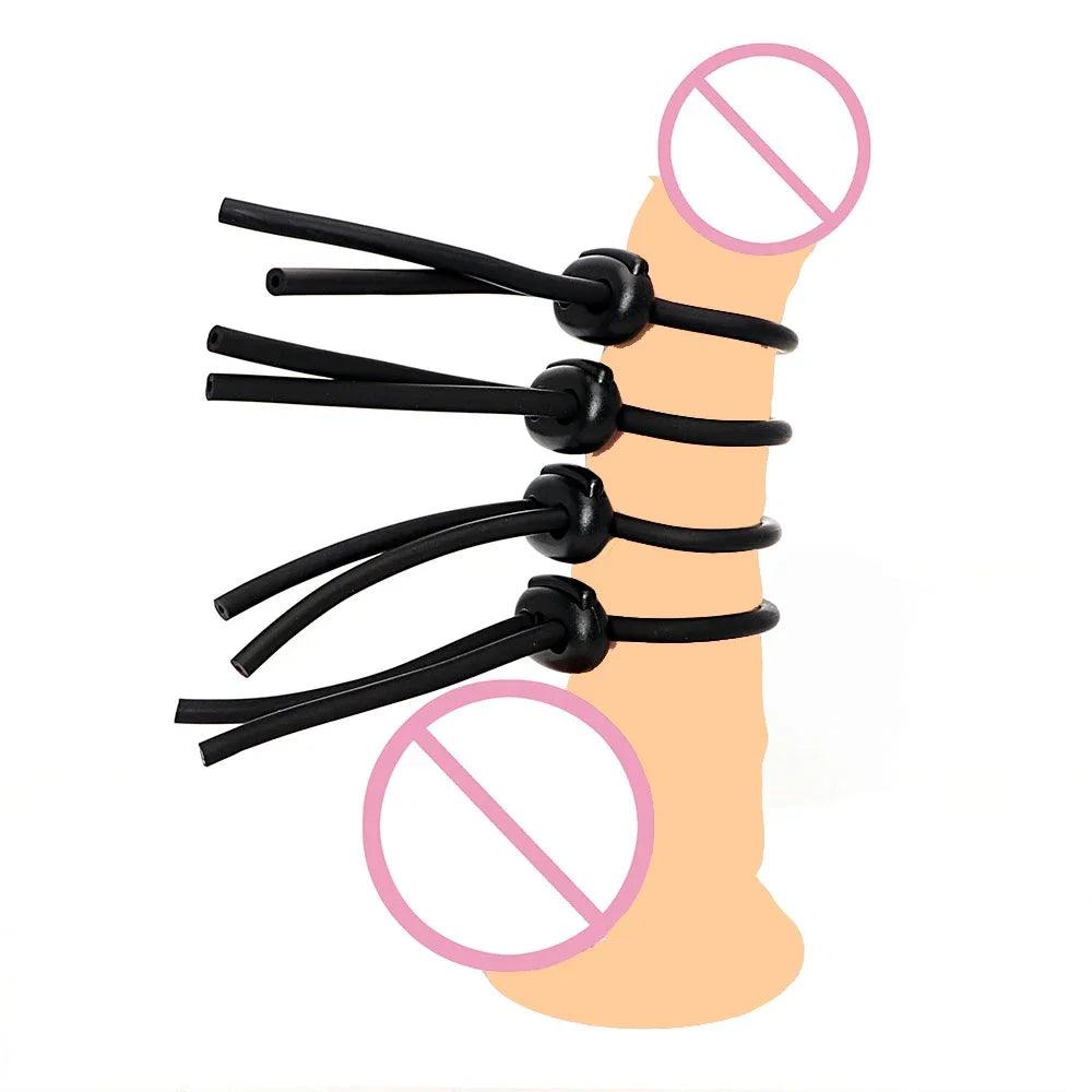 Electric Shock Penis Plug and Cock Ring Stimulator | Estim Electrostimulation Anal Plug BDSM Electrosex Toy for Couples 18+ - Passion Pulse Adult