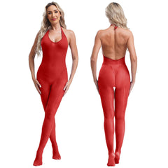 Women Ultra-Thin Tearable Body-stocking – See-Through Erotic Jumpsuit Catsuit - Passion Pulse Adult