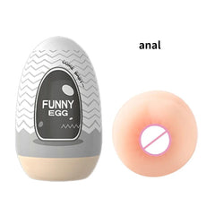 Mini Portable Masturbation Egg – Soft Beginner Penis Massager for Men - Passion Pulse Adult