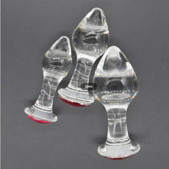 VaHppy Diamond Glass Anal Plugs – Elegant & Body-Safe for Beginners and Beyond - Passion Pulse Adult