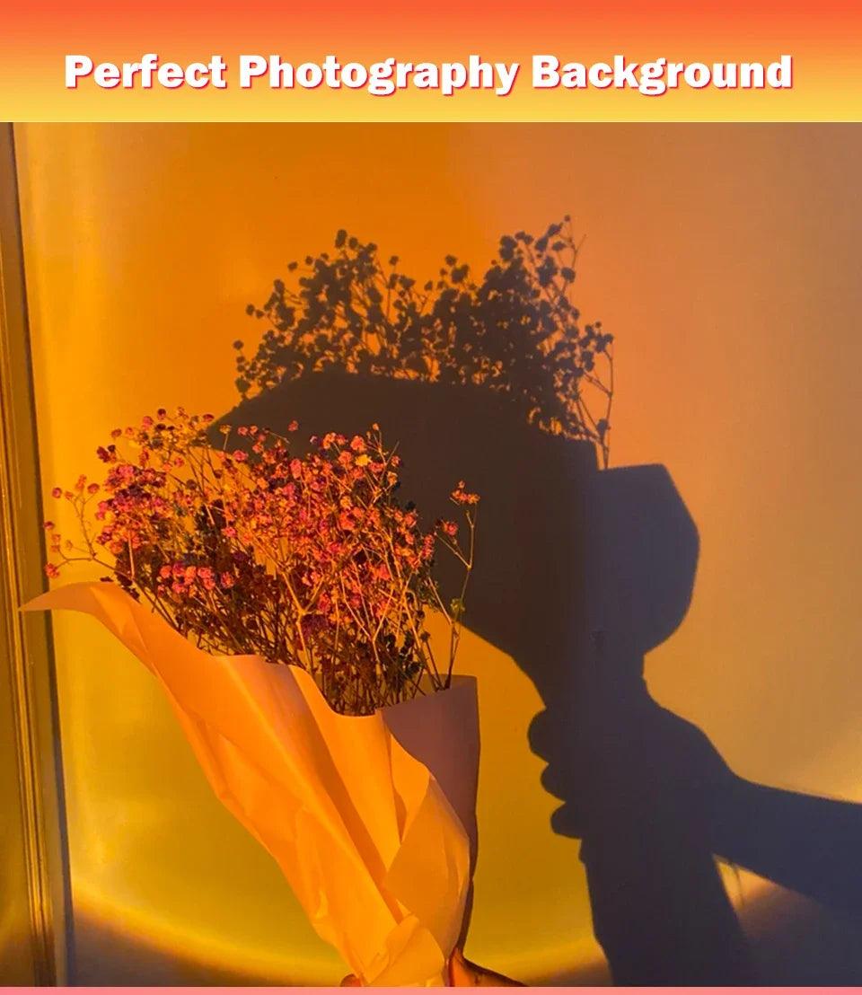 Mini USB Sunset Projector Light – Create Stunning Atmospheres - Passion Pulse Adult