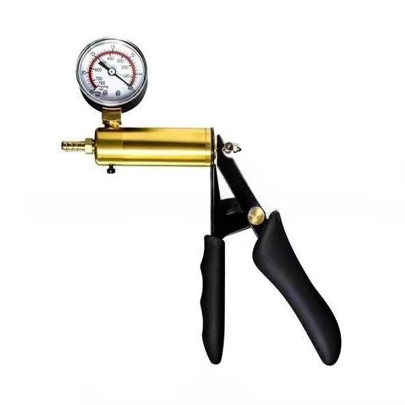 Electric Vacuum Pump with Manual Handle – Penis & Anal Pump with Pressure Gauge - Passion Pulse Adult