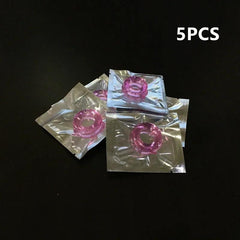 10/5Pcs Silicone Penis Ring Set – Ejaculation Delay & Enlargement for Men - Passion Pulse Adult
