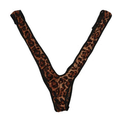 Men's Stretch Mankini V-Sling Bodysuit - Passion Pulse Adult