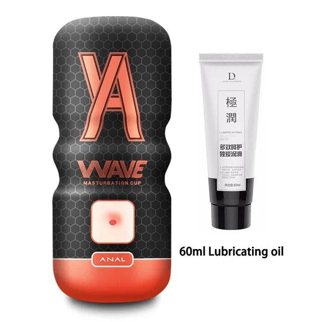 WAVE Powerful Sucking Masturbation Cup - Passion Pulse Adult