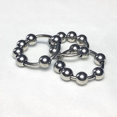 6 Sizes Stainless Steel Penis Ring – Delay & Glans Stimulation - Passion Pulse Adult