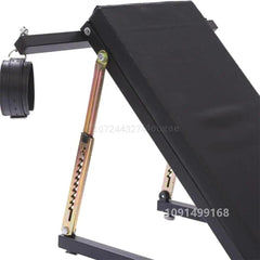 BDSM Adjustable Split-Leg Chair with Restraints – Carbon Steel Bondage Furniture for Couples Roleplay and Fetish Play - Passion Pulse Adult