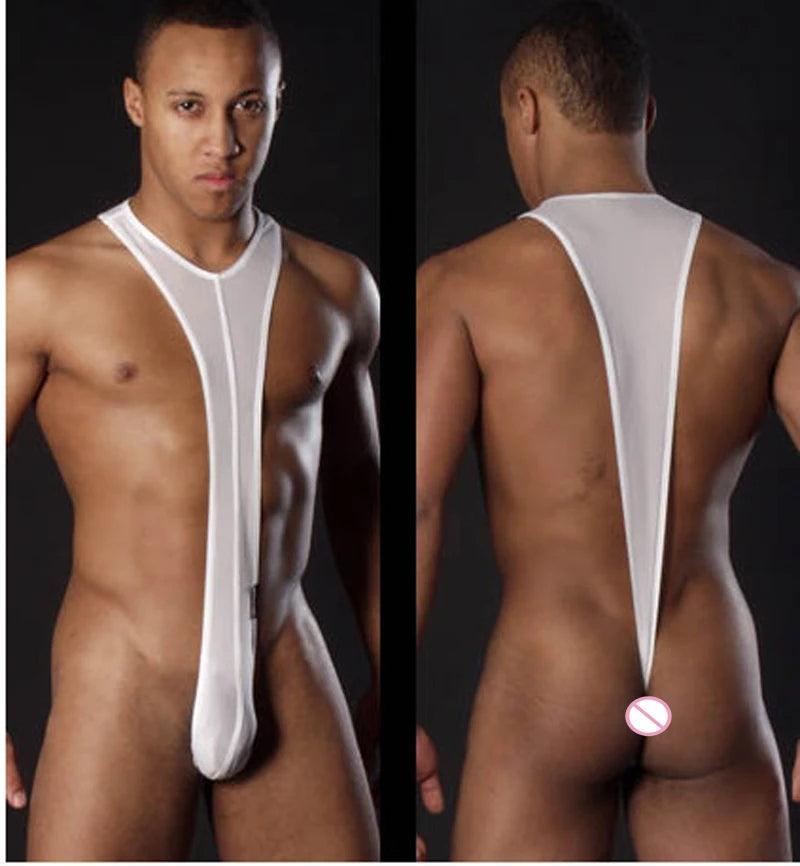Man's Erotic Sexy Strap G-String – Low-Waist Mankini & SM Bodysuit for Men - Passion Pulse Adult