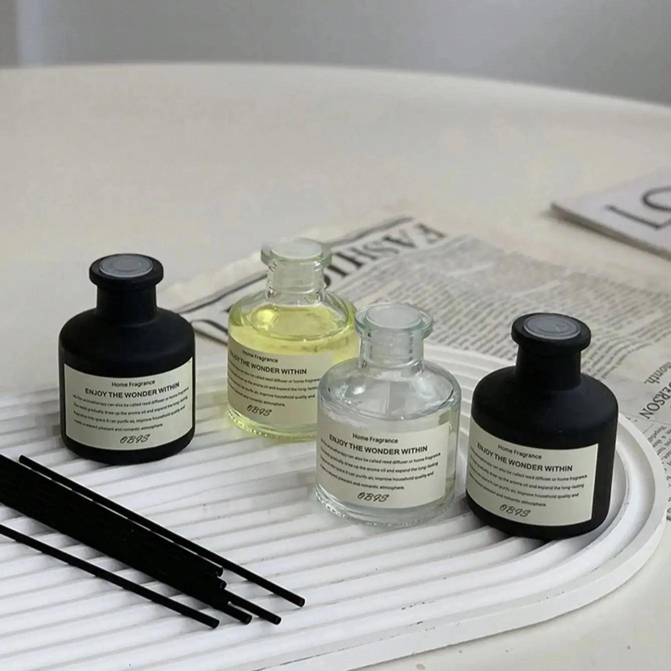 50ml Aromatherapy Reed Diffuser – Jasmine Essential Oil - Passion Pulse Adult