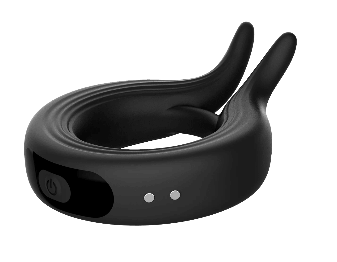 Silicone Penis Ring Vibrator – 10 Modes for Clitoral & Testicle Stimulation - Passion Pulse Adult