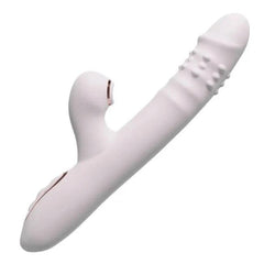 Multifunctional Suction & Licking Dildo – Thrusting Vibration Anal & Vaginal Stimulator - Passion Pulse Adult