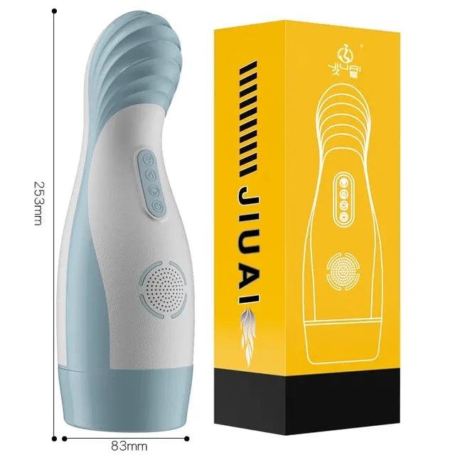 Automatic Blowjob Masturbator for Men – Sucking & Heated Vaginal Mouth - Passion Pulse Adult