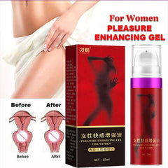 Female Orgasm Enhancing Gel – Libido Stimulator and Climax Intensifier, Tightening Aphrodisiac Oil, 15ml - Passion Pulse Adult