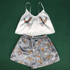 Women's sexy suspender pajamas - Passion Pulse Adult