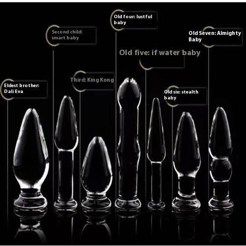 Glass Crystal Butt Plug - Passion Pulse Adult