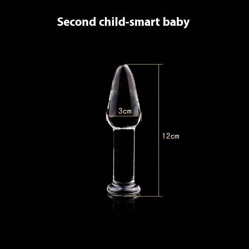 Glass Crystal Butt Plug - Passion Pulse Adult