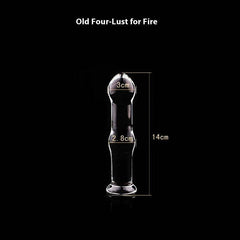 Glass Crystal Butt Plug - Passion Pulse Adult