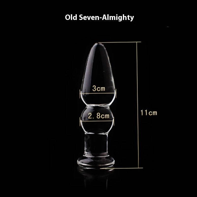 Glass Crystal Butt Plug - Passion Pulse Adult