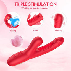 Passion Pulse Adult Multi-function Sucking Wand - Passion Pulse Adult