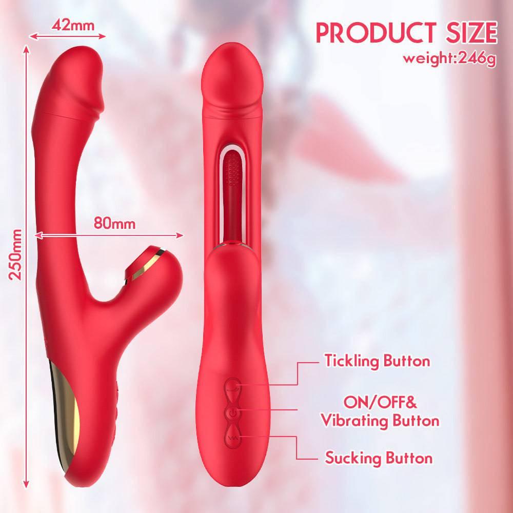 Passion Pulse Adult Multi-function Sucking Wand - Passion Pulse Adult