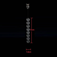 CrystalGlass Anal Beads - 5 Sizes Glass Butt Plug for Men, Women, and Couples with Smooth Vaginal and Anal Balls for BDSM, Massage, and Erotic Play - Passion Pulse Adult