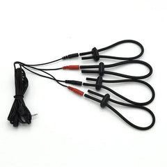 Electric Shock Penis Plug and Cock Ring Stimulator | Estim Electrostimulation Anal Plug BDSM Electrosex Toy for Couples 18+ - Passion Pulse Adult