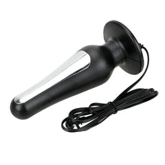 Electric Shock Penis Plug and Cock Ring Stimulator | Estim Electrostimulation Anal Plug BDSM Electrosex Toy for Couples 18+ - Passion Pulse Adult