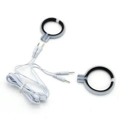 Electric Shock Penis Plug and Cock Ring Stimulator | Estim Electrostimulation Anal Plug BDSM Electrosex Toy for Couples 18+ - Passion Pulse Adult