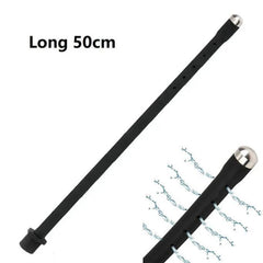 Silicone Bead Washer Douche and Enema Kit - Long 58cm Anal and Vaginal Cleaning Wand with Water Spray for Couples and Personal Hygiene - Passion Pulse Adult