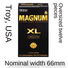 Super Large Ultra-Thin Condoms – 64mm, 69mm, 72mm Sizes for Extra Comfort - Passion Pulse Adult