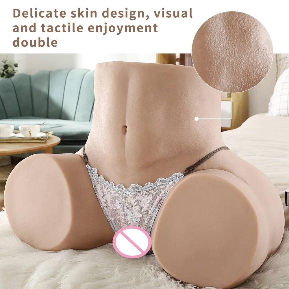 15KG Realistic Silicone Big Ass Butt Sex Toys For Men Penis Gay 18 Adults Suppliers Sexy Women Pussy Vagina Anal Masturbator - Passion Pulse Adult